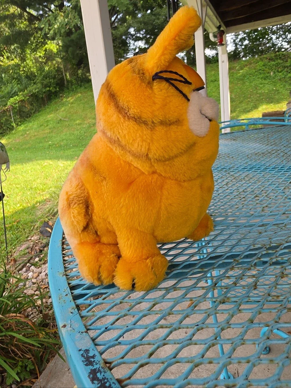 Garfield Vintage 80s Plush Toy Dakin 1981 Plush Cat Toy Jim Davis